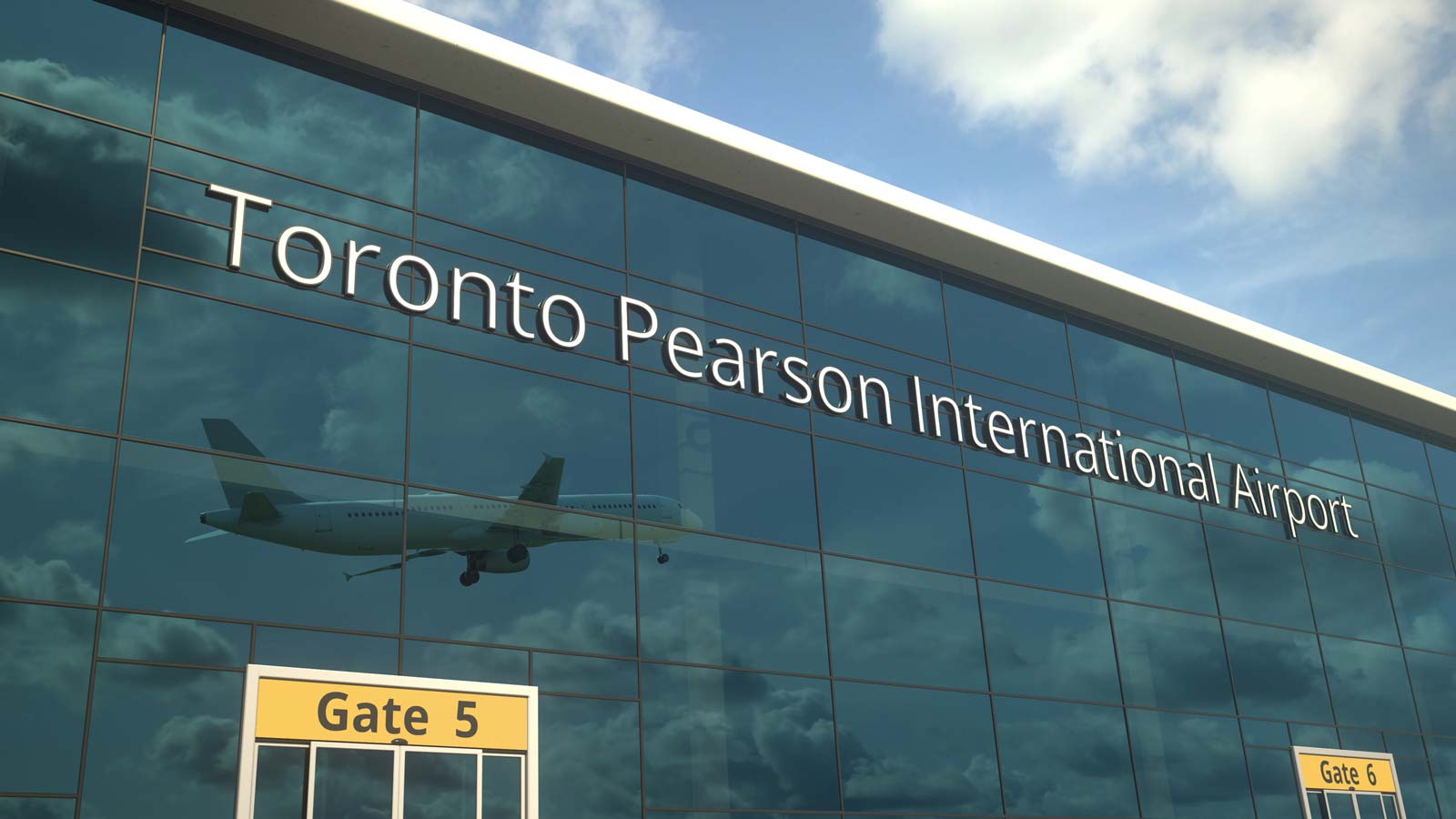 ورود به فرودگاه تورنتو